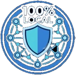 100% local